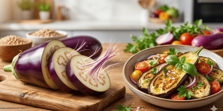 A palavra-chave “benefícios da beringela para o corpo” costuma aparecer em buscas ligadas à saúde cardiovascular