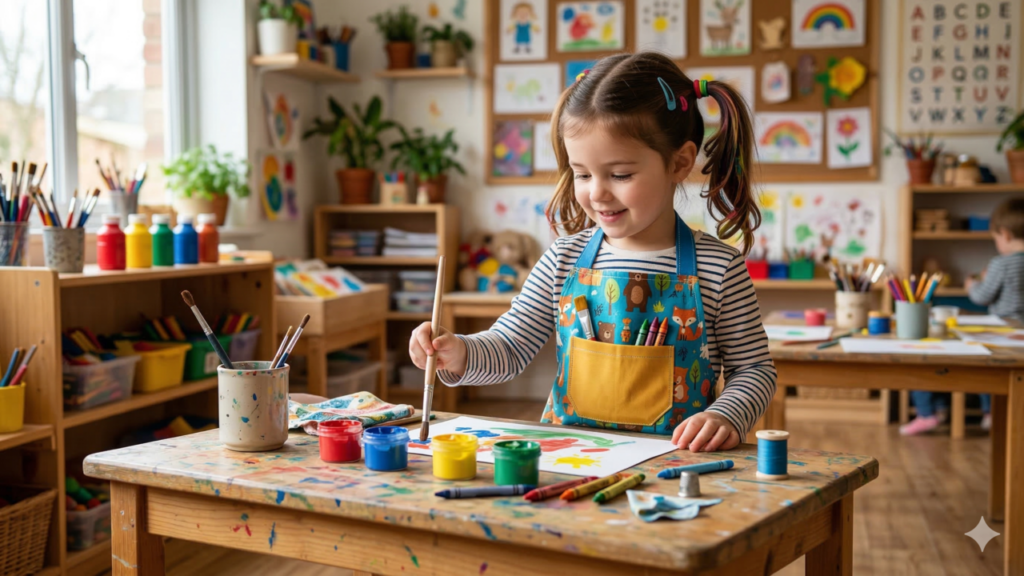 O avental escolar que une economia conforto e praticidade