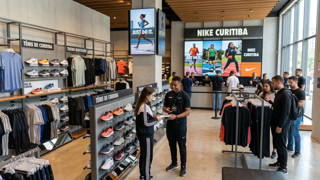Uma nova estratégia da Nike começa a redesenhar o varejo esportivo