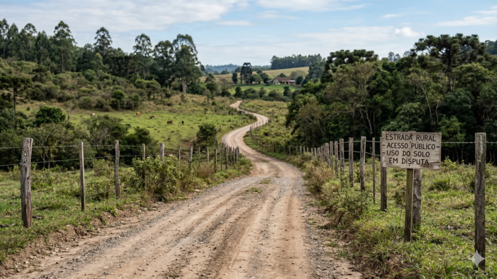 Moradores usam caminho por décadas e justiça impõe limite ao proprietário