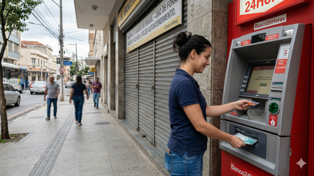 Bancos vão fechar por dias