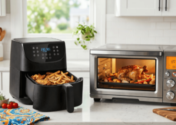 Airfryer ou forno elétrico: qual é a melhor escolha para cozinhar rápido e com menos gordura