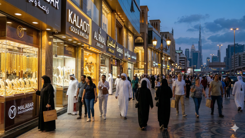 Dubai aposta em distrito do ouro para atrair turistas