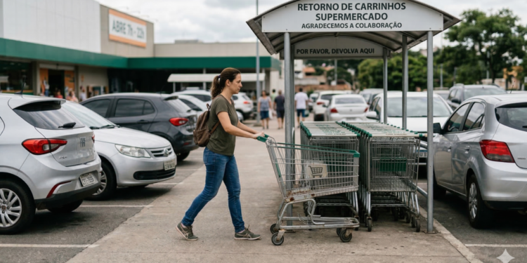 Devolver o carrinho revela responsabilidade
