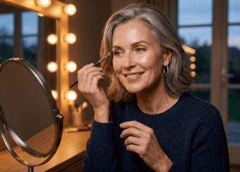 A técnica do brilho que apaga o aspecto de pele cansada em mulheres com mais de 50 anos