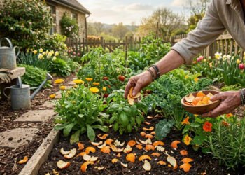 Cascas de laranja viram aliadas da jardinagem