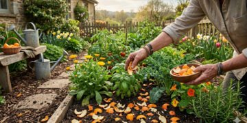 Cascas de laranja viram aliadas da jardinagem
