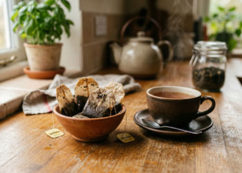Como reutilizar bolsinhas de chá usadas em casa