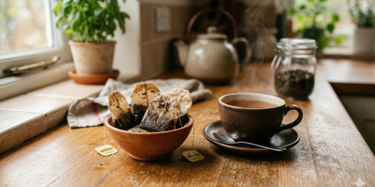 Como reutilizar bolsinhas de chá usadas em casa