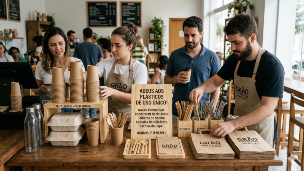 Mudança nas embalagens chama atenção de comerciantes