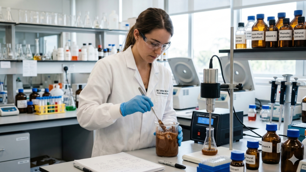 O mel de chocolate é produzida em laboratório