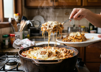 Lasanha de panela é a forma mais prática e saborosa de cozinhar