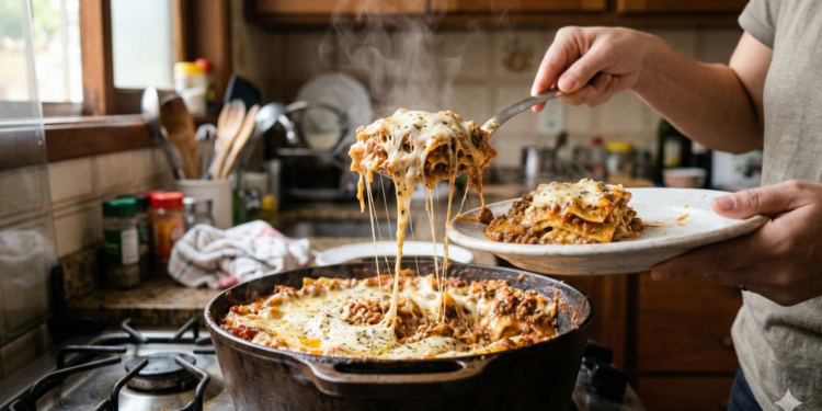 Lasanha de panela é a forma mais prática e saborosa de cozinhar