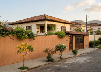 Muita gente repensa muros na fachada da casa