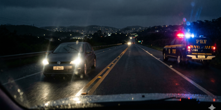 Motorista percorre longa distância na contramão nos EUA