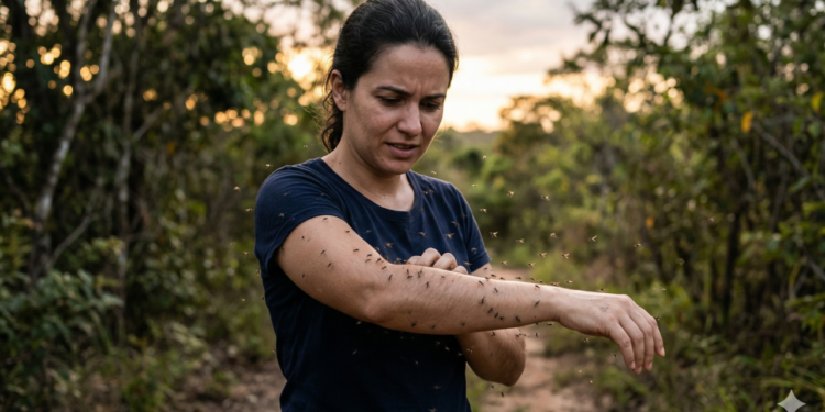 Por que mosquitos picam mais você do que outros