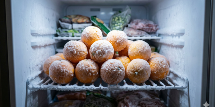 O truque de congelar laranjas que facilita a cozinha