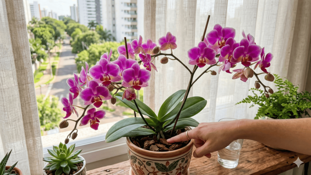 Como cuidar de orquídea