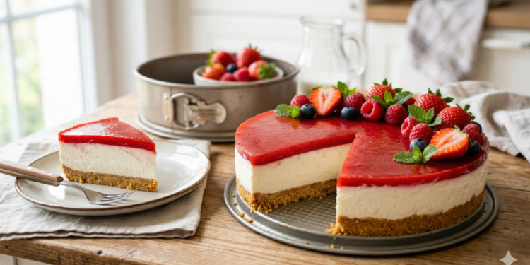 Torta Philadelphia com gelatina é a sobremesa mais fácil e cremosa