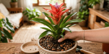 As melhores combinações de vasos e cachepôs para transformar a Bromélia em uma peça de luxo na sala
