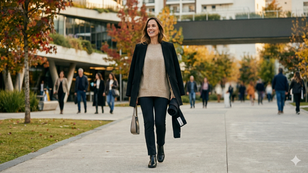 Calça legging reta ganha espaço e vira aposta de estilo