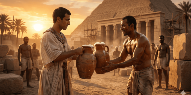 A economia egípcia girava em torno da agricultura e do controle do Estado sobre terras e colheitas.