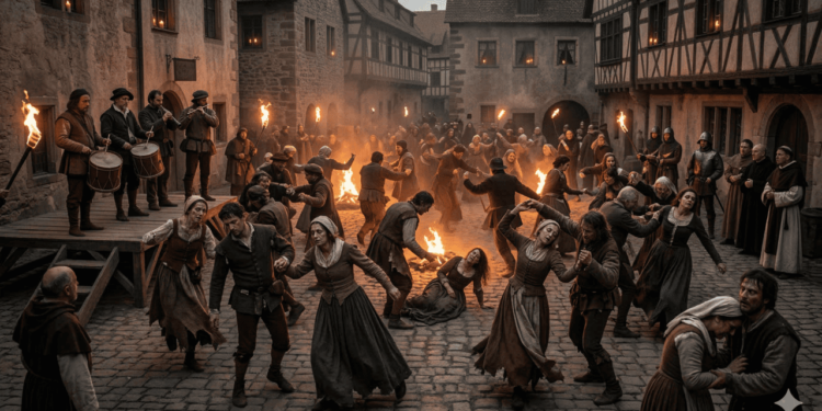 Os relatos descrevem que a dança não tinha nada de festiva: era marcada por expressão de dor