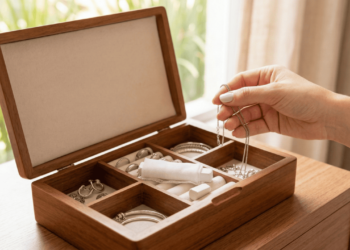 A tática simples e barata que as joalherias escondem para proteger a prata do escurecimento no verão