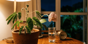 A planta que dorme à noite e o motivo fascinante para ela fechar as folhas quando o sol se põe