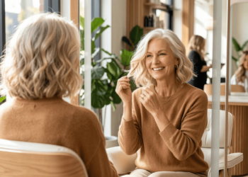 Fios brancos aparentes? As cores de cabelo que disfarçam e ainda iluminam o rosto