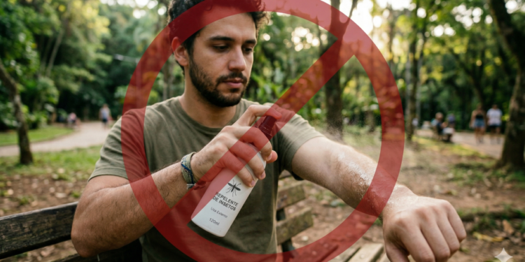 Autoridade proíbe repelente sem registro