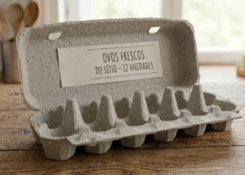 Essa ideia com caixa de ovos está conquistando casas