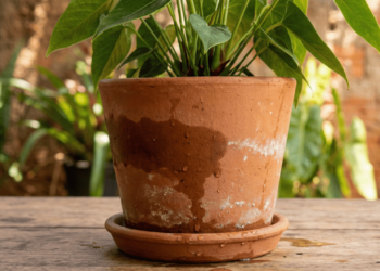 O segredo por trás do suor do vaso de barro que protege raízes em dias muito quentes