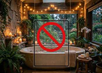 Ducha nivelada é a melhor escolha para banheiros modernos