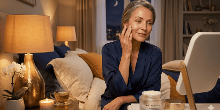 Nessa fase, a menopausa e as alterações hormonais também influenciam bastante, deixando a pele mais opaca e ressecada.