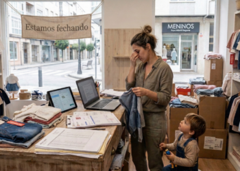 A decisão difícil de uma mãe empresária