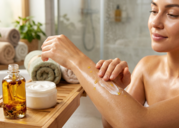 A ciência por trás da hidratação profunda que faz seu creme render muito mais usando apenas gotas