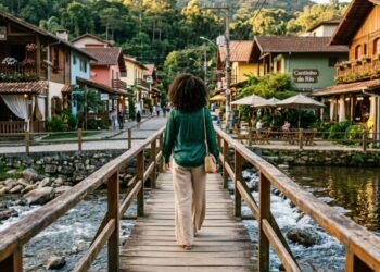 3 vilas entre 2 estados e mais de 100 cachoeiras geladas: os vilarejos de montanha onde um rio divide o mapa ao meio