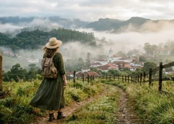 Esse vilarejo mineiro com 4.200 moradores foi eleito tendência pela Booking graças a suas belezas naturais e uma neblina de filme europeu