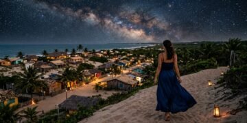 O vilarejo sem carros e sem asfalto onde a luz elétrica só chegou com fiação enterrada para não apagar as estrelas