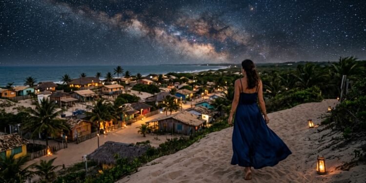 O vilarejo sem carros e sem asfalto onde a luz elétrica só chegou com fiação enterrada para não apagar as estrelas