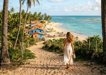O vilarejo na ponta do Brasil com praias de águas cristalinas e piscinas naturais que deixam até o Caribe no chinelo