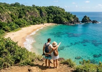 Eleita 7 vezes a melhor praia do mundo em ranking global com águas cristalinas que superam Caribe e Maldivas