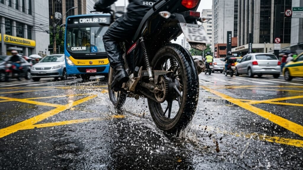 Acidente com motoboy termina em condenação de R$ 15 mil e pensão mensal contra a empresa