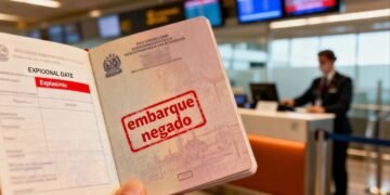 O país proibirá a entrada e saída do país de pessoas que possuam passaporte válido, mas não atendam a esta condição