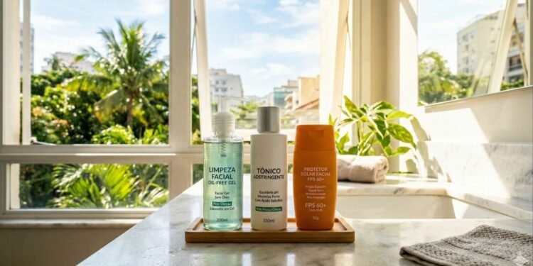 Quantas vezes por semana é recomendado lavar o rosto para evitar acne e excesso de oleosidade na zona T