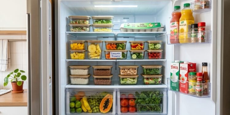 Organize sua geladeira com esse método simples e veja como economizar dinheiro e evitar desperdícios no dia a dia