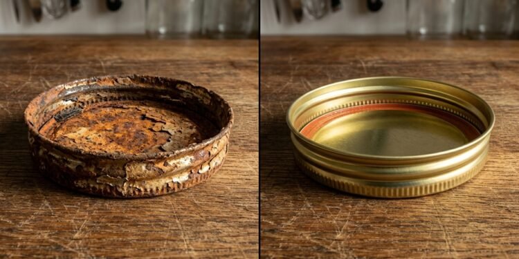 Remova ferrugem de tampas de potes e veja como recuperar com segurança antes que seus alimentos sejam contaminados