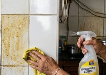Sem vinagre, nem detergente: a forma correta de eliminar gordura grudada nos azulejos da cozinha que escurecem com o tempo