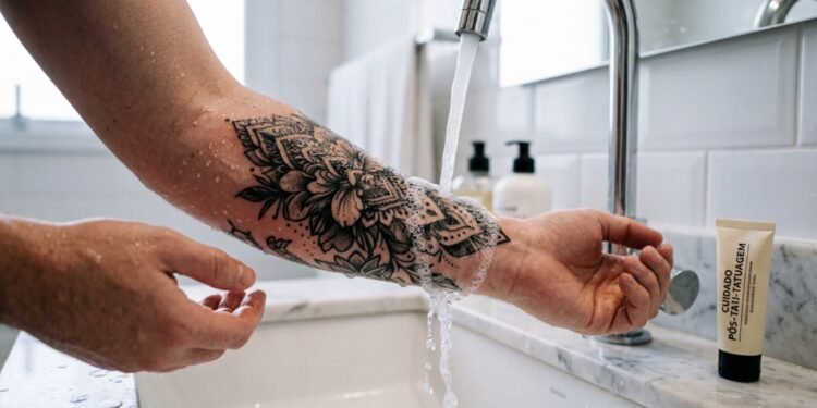 Esses erros comuns após fazer tatuagem podem comprometer tudo: veja como cuidar corretamente desde o primeiro dia